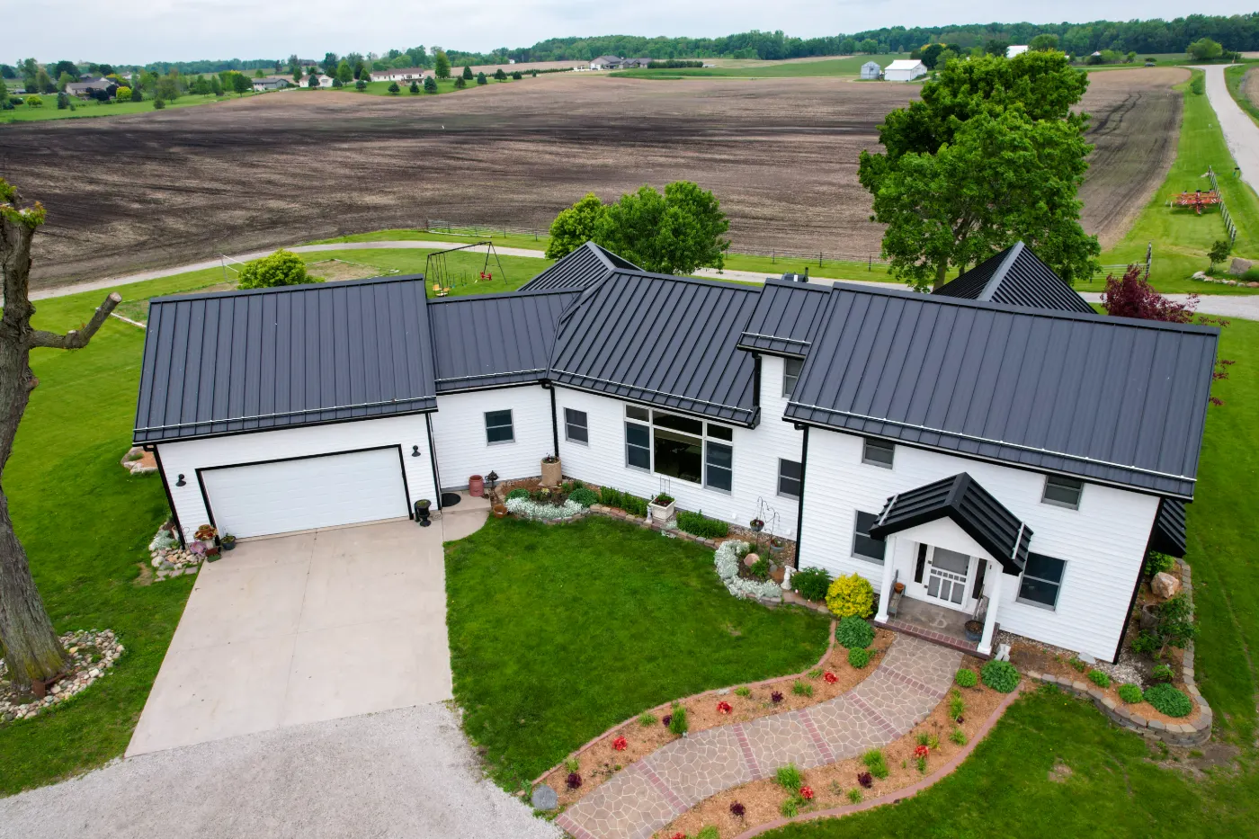 Commercial roof inspection documented in Wood Wind
